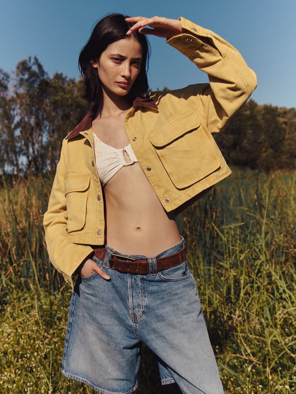 Free People workwear jacket